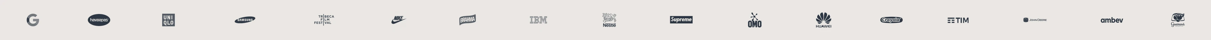 Brand clients: Google, Nike, Uniqlo, Samsung and more